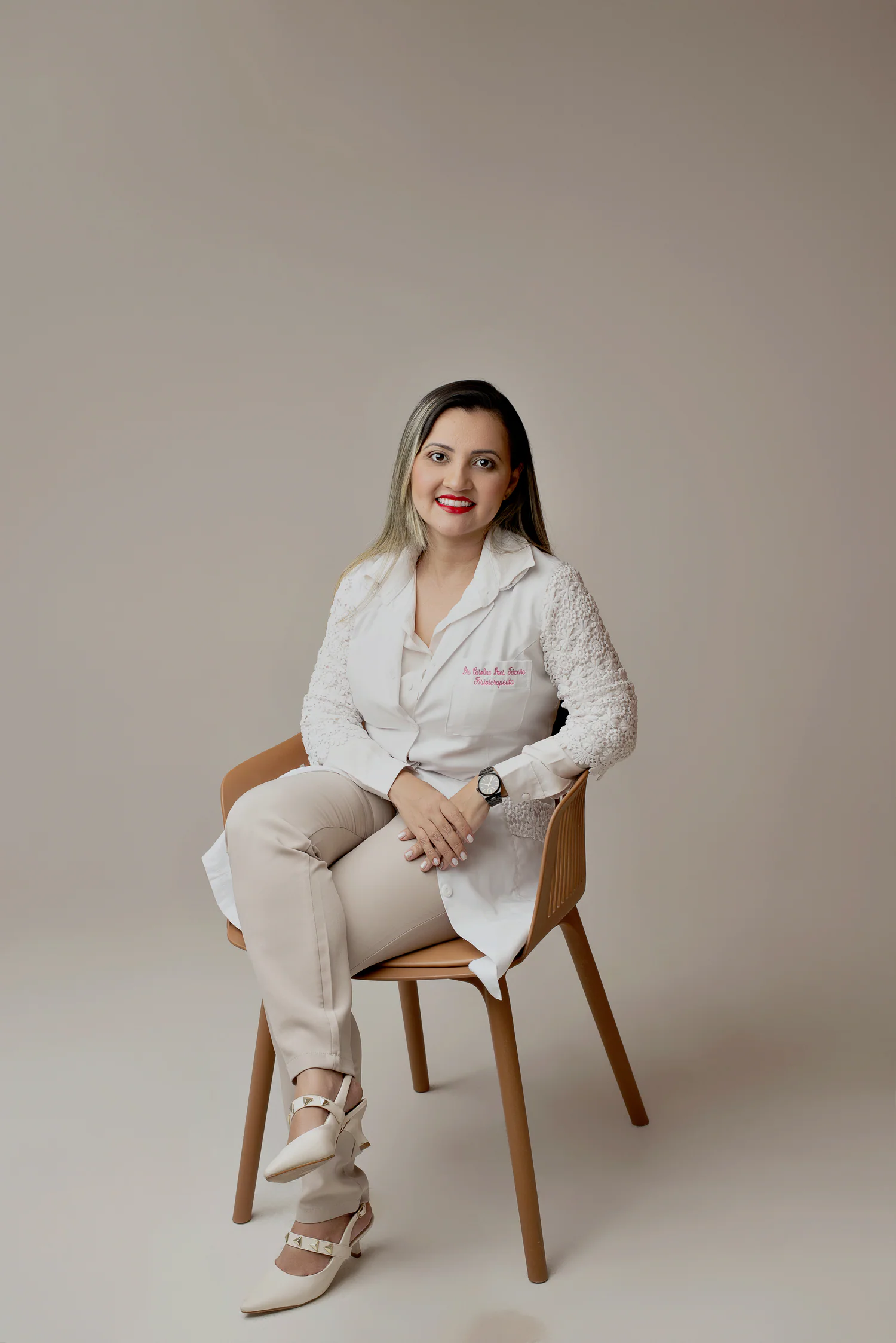 Dra. Carolina Paes, fisioterapeuta responsável pela Health